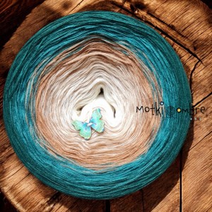 BA 346 ( ECRU/MOKKA/ SZMARAGD/BUTELKOWA ZIELEŃ )