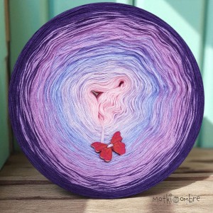 BA 443 9RÓŻANY/LAWENDA/WRZOS/CIEMNY FIOLET)