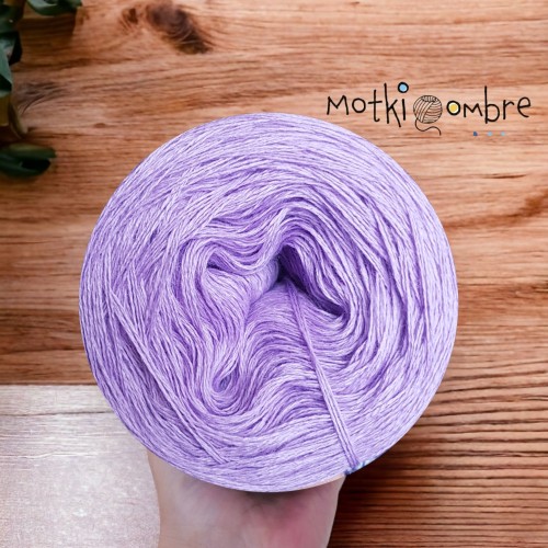 Mono-Color-  lawenda-merino/akryl       