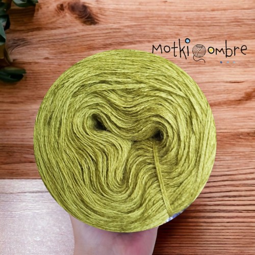 Mono-Color- oliwka -merino/akryl    