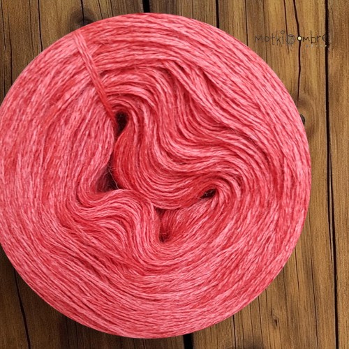Mono-Color-  koral  -merino/akryl      