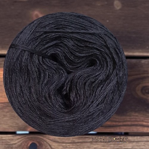 Mono-Color- czarny  -merino/akryl     