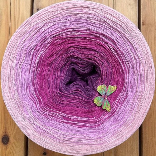 Motek Ombre Cotton 100% C04 (wino/jeżyna/wrzos/pudrowy róż)
