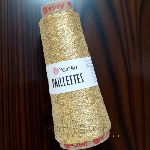 Paillettes Yarn art kol 8002