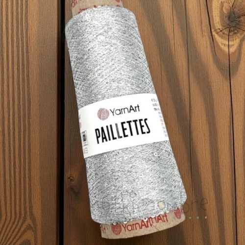 Paillettes Yarn art kol. 8001