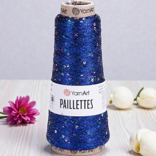 Paillettes Yarn art kol 8008