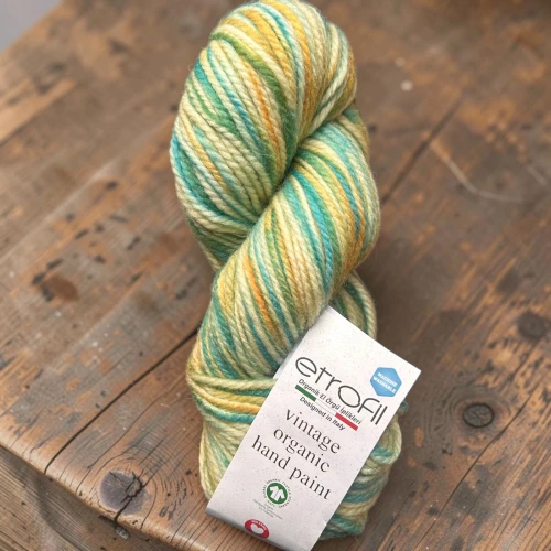 Włóczka Etrofil VINTAGE organic hand print 100 g 