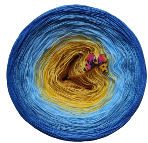 BA 256 (KURKUMA/SŁONECZNY ŻÓŁTY/BŁĘKIT/JASNY PETROL/NIEBIESKI )