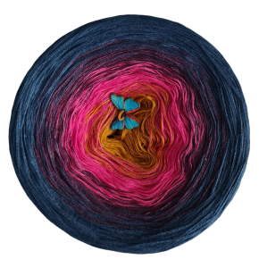 BA 113 (KURKUMA/FUKSJA/CIEMNY FIOLET/PETROL)