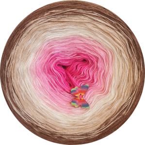 BA 392 (FUKSJA/RÓŻ/ECRU/BEŻ/ORZECH)