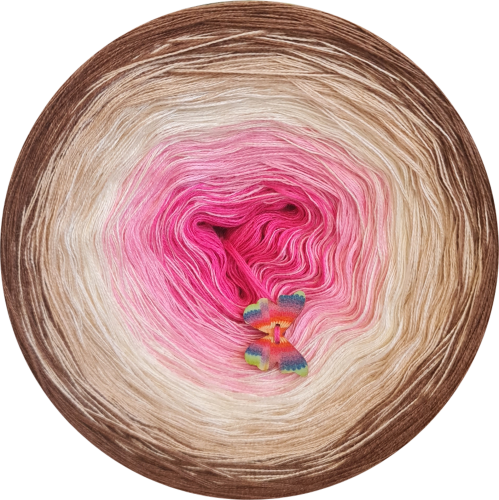 BA 392 (FUKSJA/RÓŻ/ECRU/BEŻ/ORZECH)