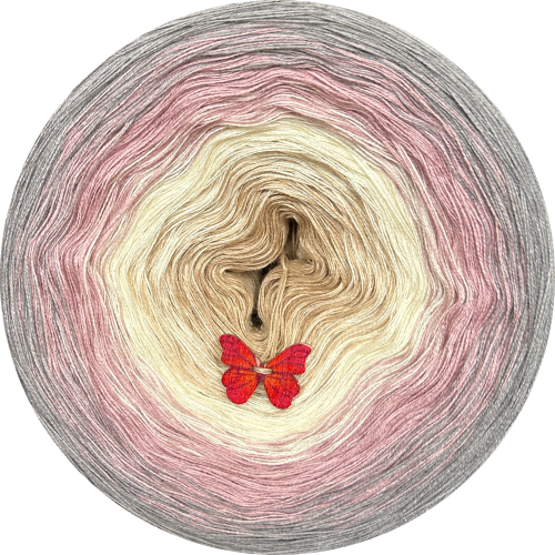 BA 241 ( BEŻ/ECRU/PUDROWY RÓŻ/ SZARY )