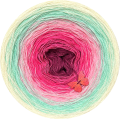 Motek Ombre bawełna/akryl BA 449 (jeżyna/fuksja/róz/pistacja/ecru)