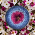 Motek Ombre Cotton 100% C07 (wino/jeżyna/niebieski/lazur/granat)