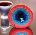 Motek Ombre Cotton 100% C20 (navy blue/granat/jasny petrol/orange/jasny czerwony)