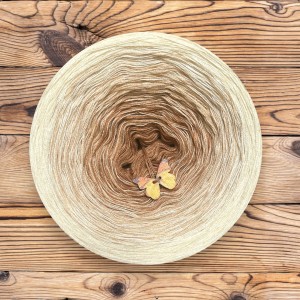 Motek Ombre bawełna/akryl BA 476 (mokka/beż/ecru)