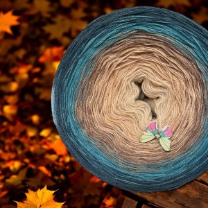 Motek Ombre bawełna/akryl BA 478(beż/mokka/orzech/j.petrol/petrol)