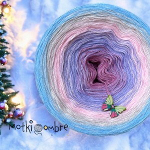 Motek Ombre bawełna/akryl BA 486(wrzos/lawenda/baby rosa/j.szary/błękit)